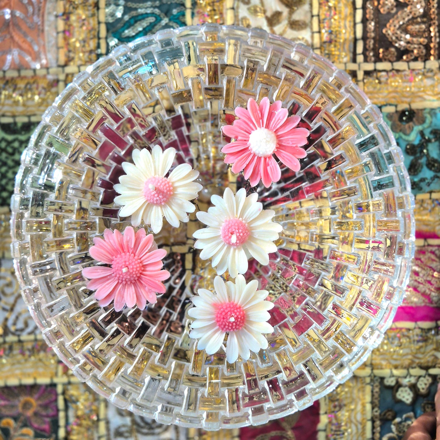 Daisy Candle