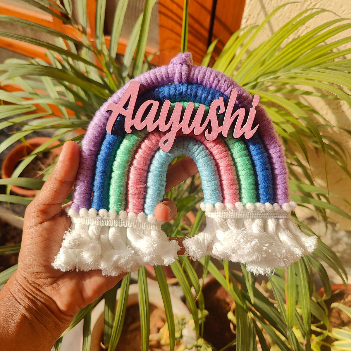 Macrame - Mini Rainbow Nameboard Video Course